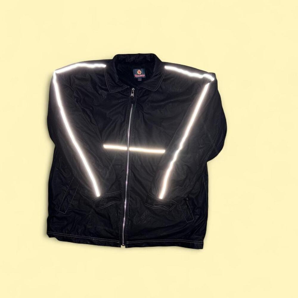 Burnside y2k vintage black reflective